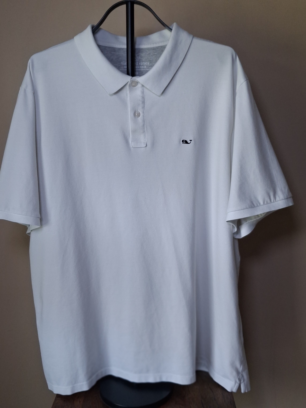 Vineyard Vines Men’s Edgartown White Polo; Size XXL